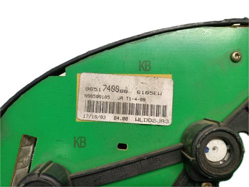 Instrument cluster CITROËN BERLINGO MULTISPACE (B9) 1.6 HDi 90 | BP29798792C47