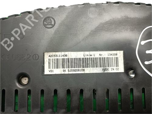 Kombinert Instrument SKODA FABIA II (542) 1.2 TDI | BP29798818C47 
