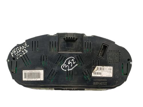 Instrument cluster RENAULT MEGANE III Grandtour (KZ0/1) 1.5 dCi | BP29798836C47