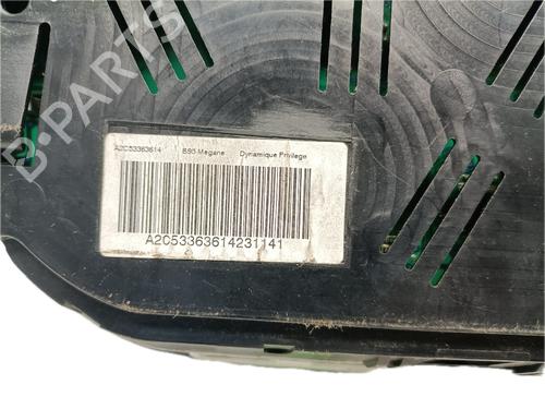 Instrument cluster RENAULT MEGANE III Grandtour (KZ0/1) 1.5 dCi | BP29798836C47