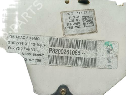 Kombiinstrument RENAULT CLIO II (BB_, CB_) 1.5 dCi | BP29798885C47