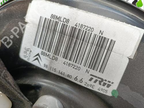 Servo brake PEUGEOT 2008 I (CU_) 1.5 BlueHDI 100 | BP29799100M42