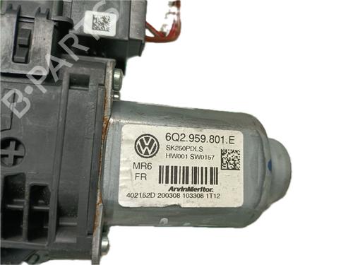 Right front window motor SKODA FABIA II (542) 1.2 TDI | BP29799188E20 