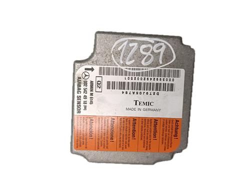 Used ECU airbags MERCEDES-BENZ M-CLASS (W163) ML 270 CDI (163.113) (163 hp) 29799233
