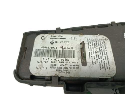 Left seat airbag RENAULT LAGUNA II (BG0/1_) 1.9 dCi | BP29799465C13 