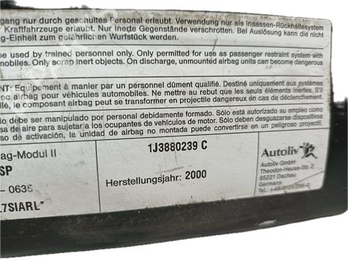 Venstre sete kollisjonspute VW GOLF IV (1J1) 1.9 TDI | BP29800163C13 