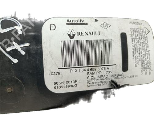 Right door airbag RENAULT MEGANE III Hatchback (BZ0/1_, B3_) 1.5 dCi | BP29800587C51 