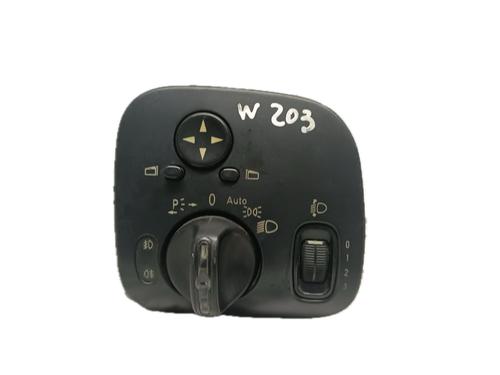 Used Headlight switch MERCEDES-BENZ C-CLASS (W203) C 200 CDI (203.004) (102 hp) 29801024