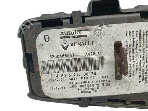 Right seat airbag RENAULT LAGUNA II (BG0/1_) 1.9 dCi | BP29801065C14 