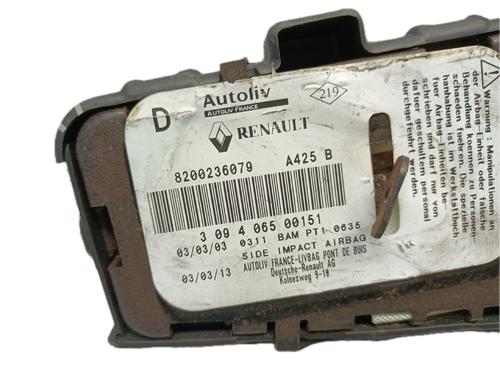 Right seat airbag RENAULT LAGUNA II (BG0/1_) 1.9 dCi (BG13) | BP29801388C14 