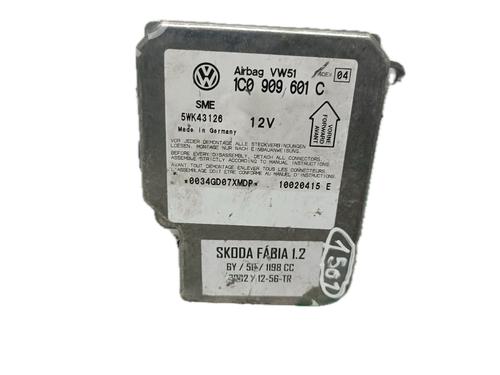 Used ECU airbags SKODA FABIA I (6Y2) 1.2 (54 hp) 29801555