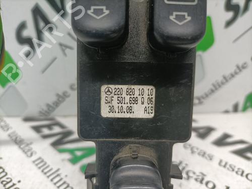 Left front window switch MERCEDES-BENZ S-CLASS (W220, V220) S 320 CDI (220.025, 220.125) | BP29803123I27 