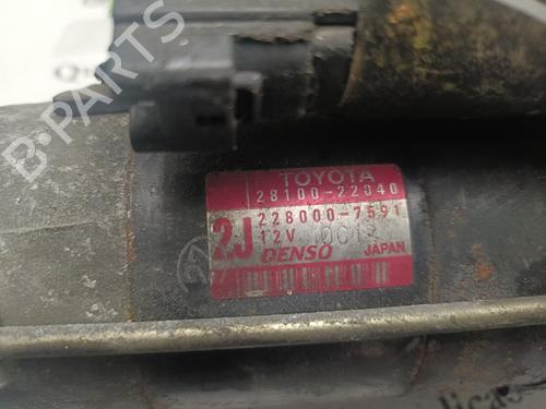 Starter TOYOTA COROLLA (_E12_) 1.4 VVT-i (ZZE120_, ZZE120R) | BP29803172M8