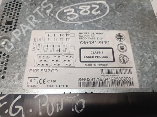 Radio FIAT GRANDE PUNTO (199_) 1.3 D Multijet (199.AXD11, 199.AXD1A, 199.AXD1B,... | BP29803210E6 