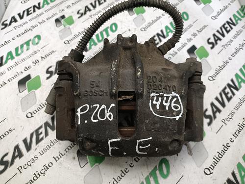 Used Left front brake caliper PEUGEOT 206 Hatchback (2A/C) 1.4 HDi (69 hp) 29803437