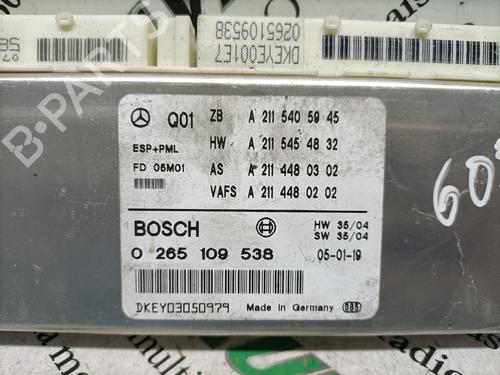Elektronisk modul MERCEDES-BENZ E-CLASS (W211) E 220 CDI | BP29803452M83 