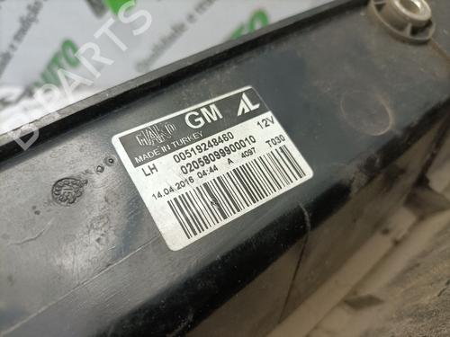 Left taillight FIAT DOBLO MPV (119_, 223_) 1.3 JTD | BP29803520C34