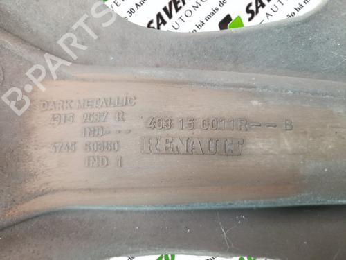 Hub cap RENAULT MEGANE III Grandtour (KZ0/1) 1.5 dCi (KZ09, KZ0D, KZ1G, KZ29, KZ14, KZ1W, KZ10, KZ1F,... | BP29804201C160 