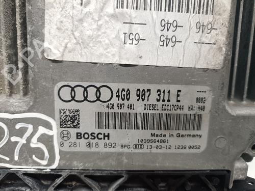 Engine control unit (ECU) AUDI A6 C7 (4G2, 4GC) 3.0 TDI quattro | BP29804571M57