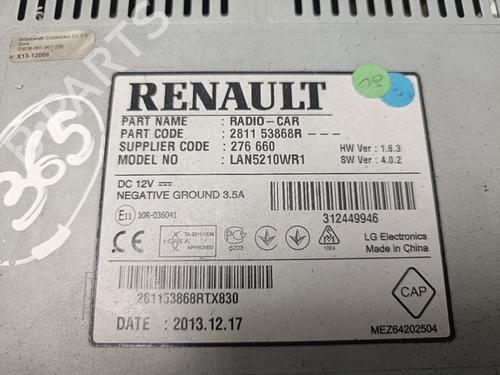 Radio RENAULT CLIO IV (BH_) 1.5 dCi 90 | BP29804704E6 