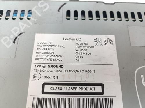 Radio CITROËN C4 II (NC_) 1.6 HDi 90 | BP29806207E6 - Image 3