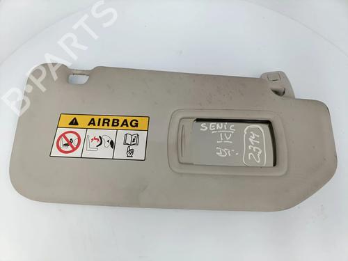 Used Right sun visor Right sun visor RENAULT GRAND SCÉNIC IV (R9_) 1.3 TCe 140 (R9NB) (140 hp) 29996312 29996312