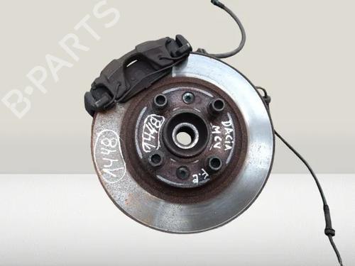 Used Left front steering knuckle DACIA LOGAN MCV II 1.5 Blue dCi 95 (K8JL) (95 hp) 30128403