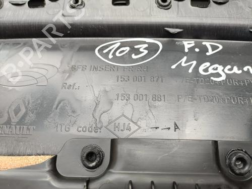 Front right panel RENAULT MEGANE IV Grandtour (K9A/M/N_) 1.5 Blue dCi 115 (K9A6) | BP32367786C59 - Image 3