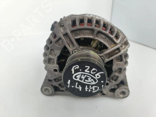 Used Alternator Alternator PEUGEOT 206 Hatchback (2A/C) 1.4 HDi (69 hp) 32632085 32632085