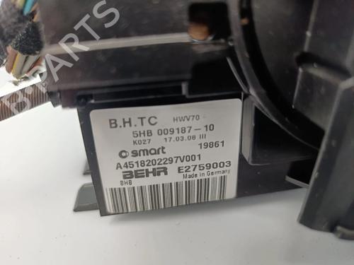 Climate control SMART FORTWO Coupe (451) 0.8 CDi (451.301) | BP32786734I5 - Image 3