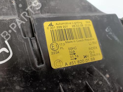 Left headlight SMART FORTWO Coupe (451) 0.8 CDi (451.301) | BP32786765C28 - Image 6