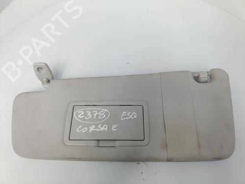 Venstre solskærm Venstre solskærm OPEL CORSA E (X15) 1.3 CDTI (08, 68) (95 hp) 33274190 33274190