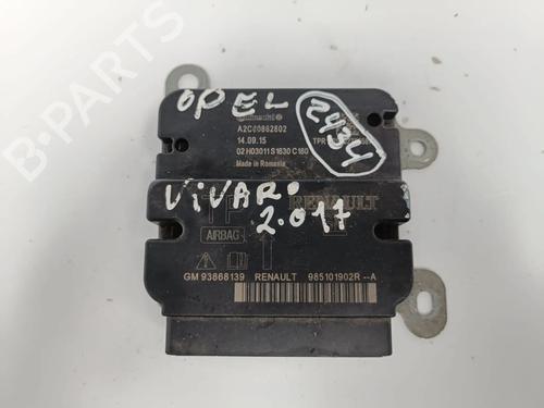 Used ECU airbags ECU airbags OPEL VIVARO B Van (X82) 1.6 CDTI (05) (116 hp) 33294675 33294675
