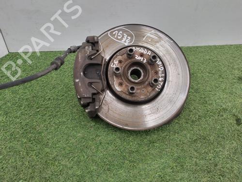 Used Left front steering knuckle Left front steering knuckle SKODA RAPID (NH3, NK3, NK6) 1.6 TDI (115 hp) 33471880 33471880