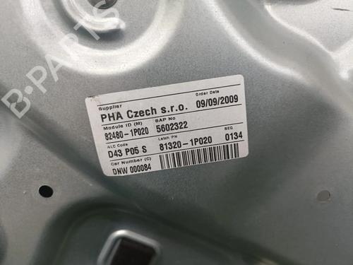 Front right window mechanism KIA VENGA (YN) 1.6 CRDi 115 | BP33995902C23 - Image 2