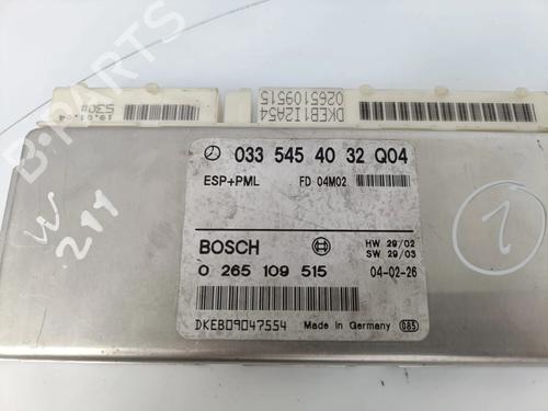 Electronic module MERCEDES-BENZ E-CLASS (W211) E 400 CDI (211.028) | BP34524929M83 - Image 2