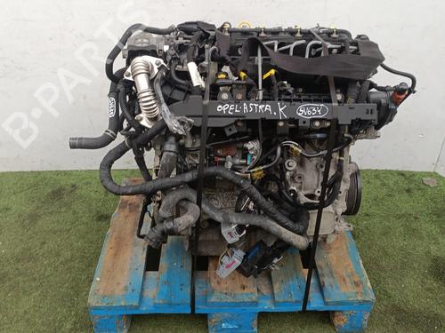 Used Engine Engine OPEL ASTRA K (B16) 1.6 CDTi (68) (110 hp) 39621089 39621089