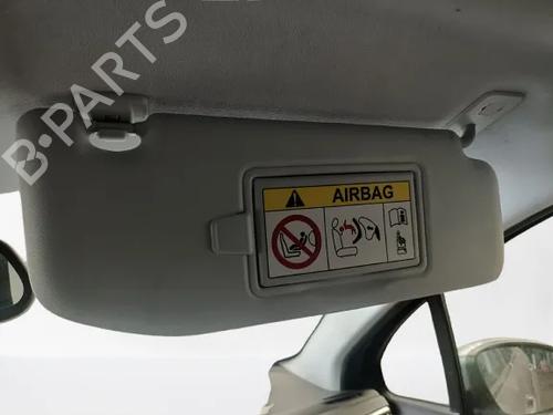 Right sun visor PEUGEOT 2008 I (CU_) 1.2 THP 110 / PureTech 110 | BP40152625I2 - Image 2