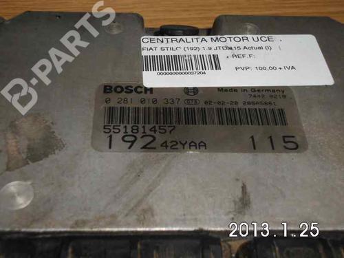 Engine control unit (ECU) FIAT STILO (192_) 1.9 JTD (192_XE1A) | BP144202M57 