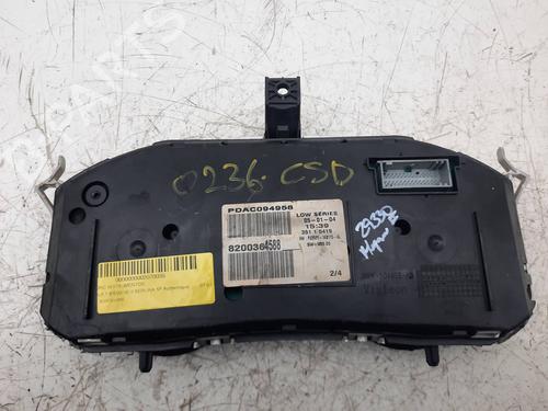 Instrument cluster RENAULT MEGANE II (BM0/1_, CM0/1_) 1.5 dCi (BM0F, BM0T, BM2B, CM0F, CM0T) | BP9495376C47 