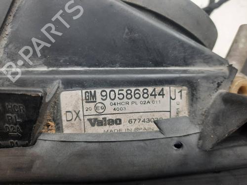 Left headlight OPEL VECTRA B (J96) 1.8 i 16V (F19) | BP10039864C28 