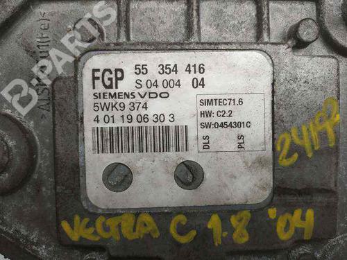 Engine control unit (ECU) OPEL VECTRA C (Z02) 1.8 16V | BP6085919M57 