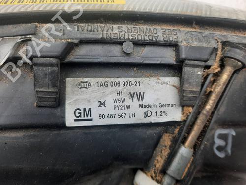 Scheinwerfer links OPEL OMEGA B (V94) 2.5 TD (F69, M69, P69) | BP10036241C28 