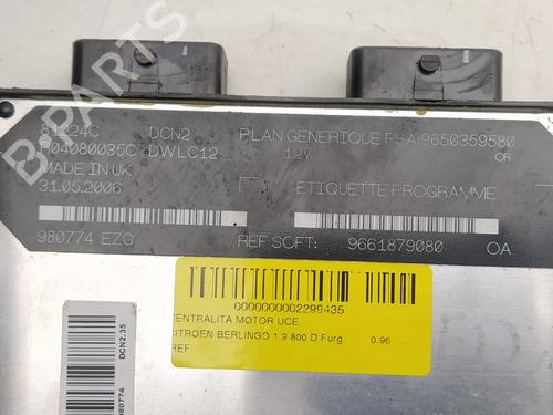 Engine control unit (ECU) CITROËN BERLINGO / BERLINGO FIRST Box Body/MPV (M_) 1.9 D (MBDJY) | BP23030533M57 