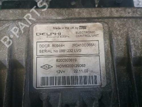 Engine control unit (ECU) RENAULT CLIO II (BB_, CB_)  | BP183656M57 