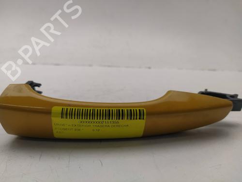 Used Rear right exterior door handle PEUGEOT 208 I (CA_, CC_) [2012-2021]  10694880
