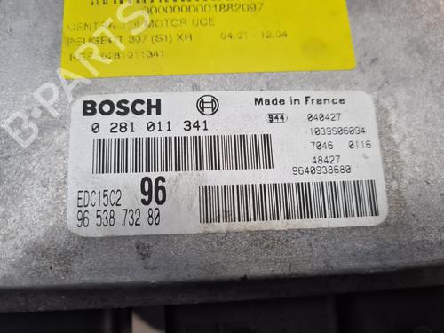 Engine control unit (ECU) PEUGEOT 307 (3A/C) 2.0 HDi 90 | BP7298512M57 