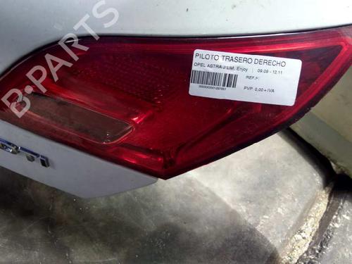 Used Right taillight OPEL ASTRA J (P10) 1.7 CDTI (68) (110 hp) 1185290