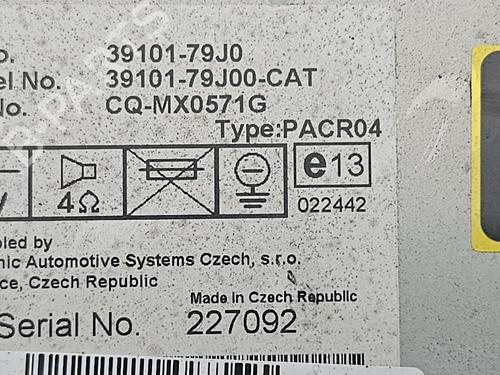 Radio SUZUKI SX4 (EY, GY)  | BP19022470E6 