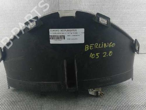 Used Instrument cluster CITROËN BERLINGO / BERLINGO FIRST Box Body/MPV (M_) 2.0 HDI 90 4WD (MBRHY, MCRHY) (90 hp) 2224199